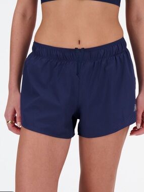 New Balance Women's Navy Athletic Running Shorts